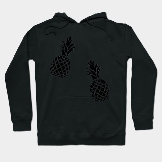 pineapple pattern Hoodie by dreamtravel